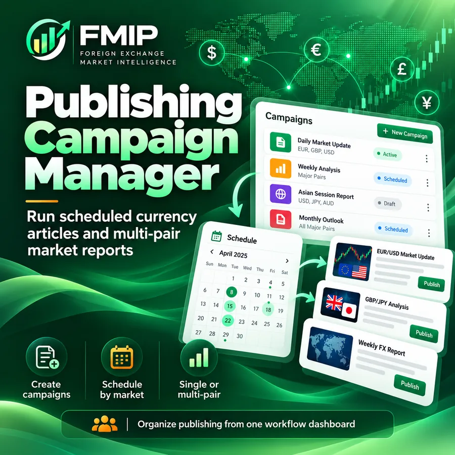 مدير حملات FMIP لجدولة ونشر محتوى أسعار العملات تلقائيا على ووردبريس