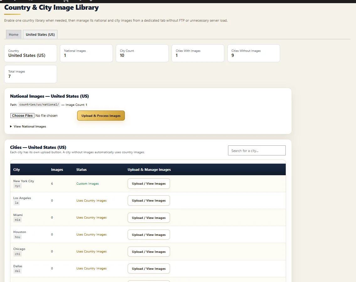 GMIP Image Library interface for managing images used by gold-market publishing workflows