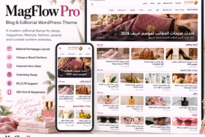 MagFlow Pro - Blog & Editorial WordPress Theme