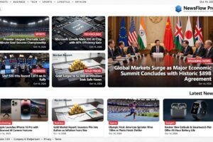 NewsFlow Pro - News & Magazine WordPress Theme